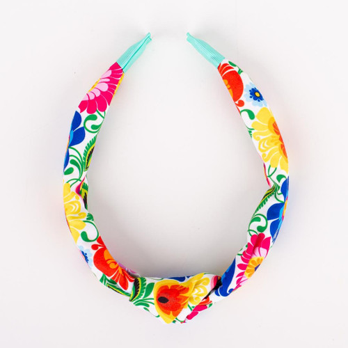 Folkstar Polish Folk Headband - White Lowicz