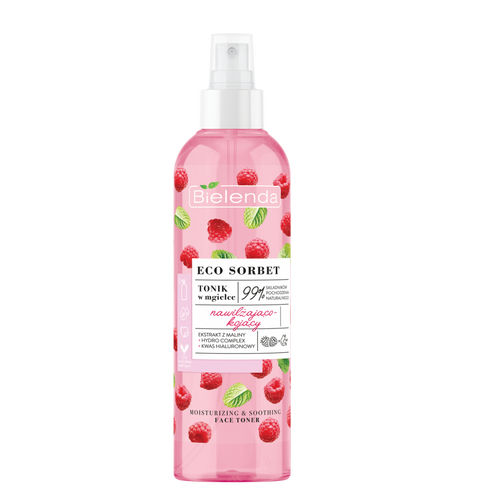 Bielenda Eco Sorbet Raspberry Moisturizing-Soothing Toner