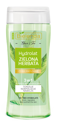 Bielenda Green Tea Hydrolate 3 in 1 Face Toner