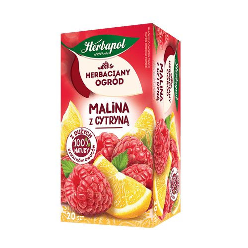 Herbapol Raspberry & Lemon Tea Bags , 20 x 2.7g