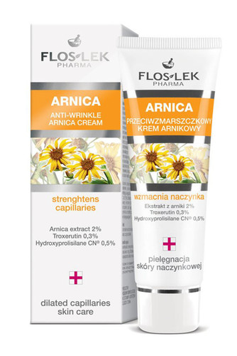 Flos-Lek - Arnica Gel For Dilated Capillaries, Bruises And Puffiness, 50ml  - The Polish Store