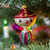 Folkstar Happy Gnome Christmas Tree Ornament