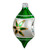 Folkstar Lemon Reflector Green Christmas Tree Ornament