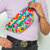 Folkstar Polish Folk Belt Bag Fanny Pack - White Lowicz
