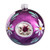 Folkstar Flower Reflector Purple Christmas Tree Ornament