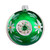 Folkstar Flower Reflector Green Christmas Tree Ornament