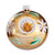 Folkstar Flower Reflector Gold Christmas Tree Ornament