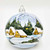 Christmas Ornament Snowy Day, 100mm