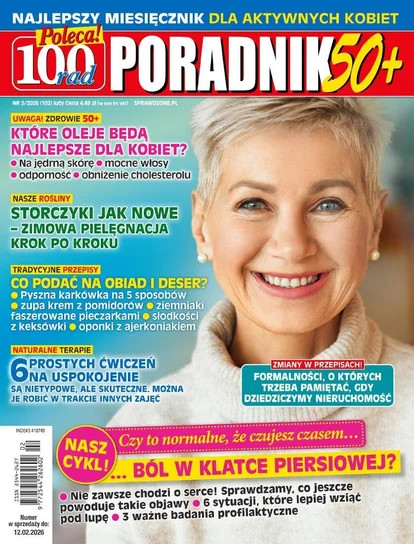 100 Rad Poradnik 50+ -6 month subscription (Price Includes Shipping)