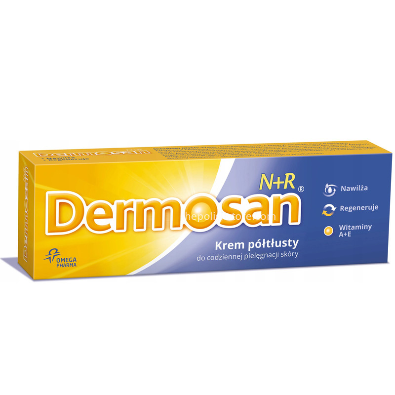 Dermosan Semi-Rich Cream N+R For Face & Body, 40g