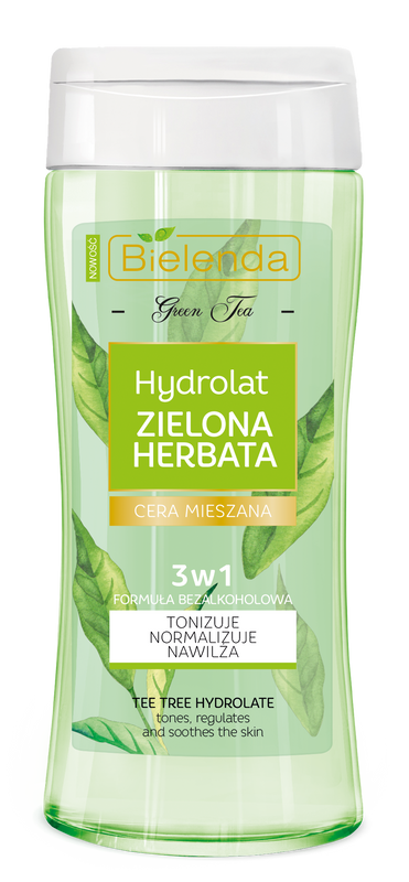 Bielenda Green Tea Hydrolate 3 in 1 Face Toner