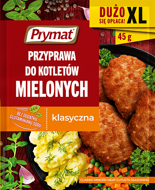 Prymat Classic Seasoning for Minced Meat Cutlets XL