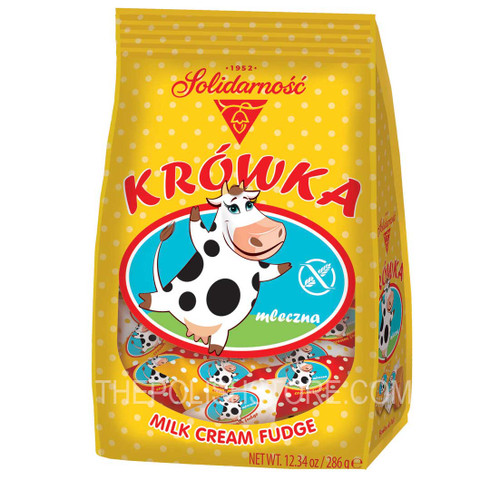 Solidarnosc Krowki Milky Cream Fudge Candy 286g