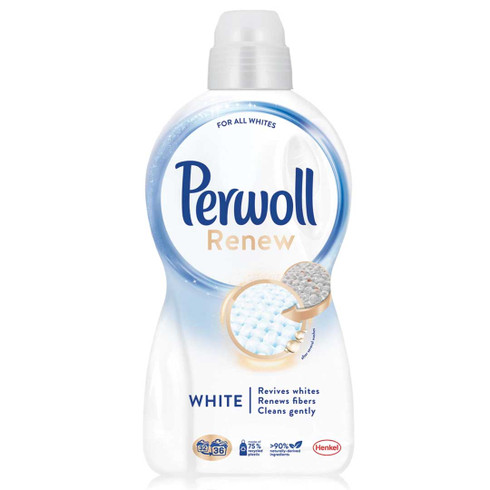 Perwoll Renew White Liquid Laundry Detergent 990ml