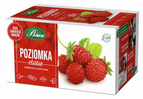 Bifix Wild Strawberry Tea Bags, 20 x 2.5g | The Polish Store