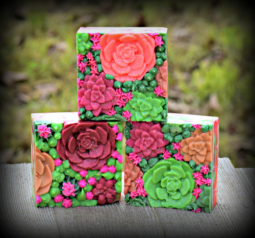 Succulent Bar Soap