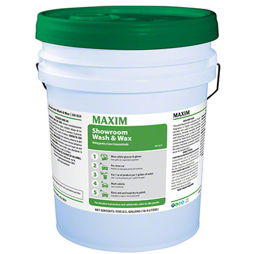 Maxim® Showroom Wash & Wax - 5 Gal.