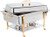 With a versatile 9 qt. capacity, this chafer is ideal for catering and buffets.