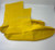 Yellow Hazmat Protective Latex Boot Chemical Safety Shoe Cover 2XL Single or 50/Case