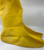 Yellow Hazmat Protective Latex Boot Chemical Safety Shoe Cover 3XL Single or 50/Case