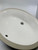 Install the 19" Mangrove Oval Porcelain Undermount Bathroom Sink in white for a timeless update. This basin is made from vitreous china, which is a type of treated porcelain that's excellent for bathroom applications due to its durability. This sink has a center drain hole, and it's also equipped with a front overflow to prevent water from spilling over.