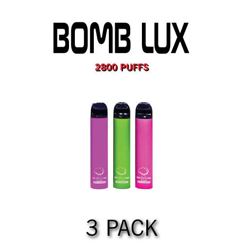 disposable vape auckland Bomb LUX | 2800 Puffs Nic Strength:10 mg turbo vape Vuse Starter Pack Price