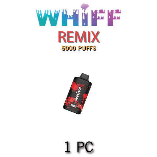 whiff disposable vape Remix Device by Scott Storch | 5000 Puffs BEST VAPE FLAVOURS: TOP pods Choose Flavor:Blue Mint