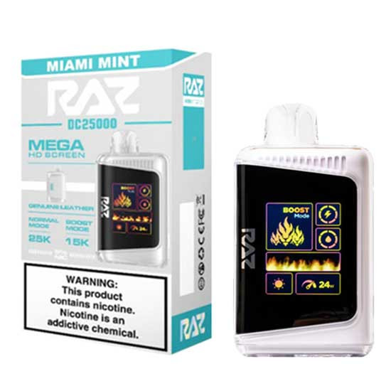 raz vape screen white DC25000 Disposable Device | 25000 Puffs Flavours:Mango Lychee Mr Fog Disposables Blue rancher by X