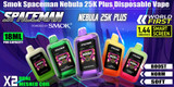 Exploring the Smok Spaceman Nebula 25K Plus Disposable Vape - Your Ultimate Vaping Companion