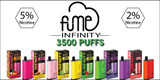 What is Fume INFINTY 2% and Fume INFINTY 5%