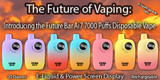 The Future of Vaping: Introducing the Future Bar Ai7 7000 Puffs Disposable Vape