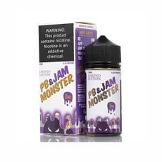 Jam Monster PB & Jam Grape 100ml Vape Juice - EveryThing Vapes