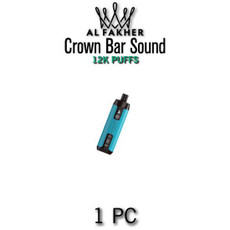 EVTPACK-1PC-Al Fakher Crown Bar Sound Puffs Disposable Vape Device-1 Pack