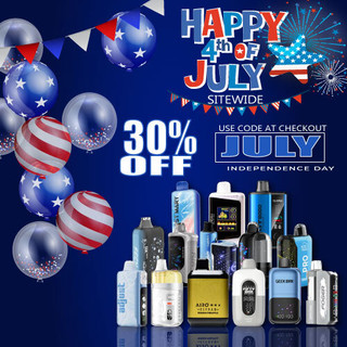 July 4th Sale 30% Off at Everything Vapes