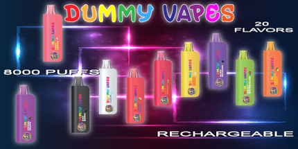 A Flavor Journey with Dummy Vapes 8000 Puffs | The Best Disposable Vape