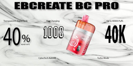 EBCREATE BC Pro 40K - The Next Evolution of High-Capacity Disposable Vaping
