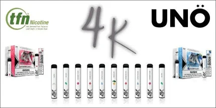 Uno 4K Tobacco Free Disposable Vape Pen