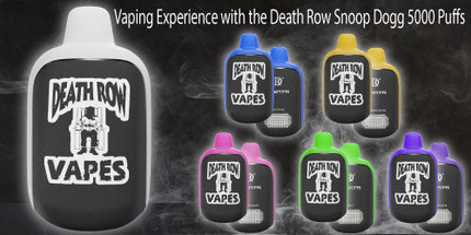 Elevate Your Vaping Experience with the Death Row Snoop Dogg 5000 Puffs QRJOY Disposable Vape