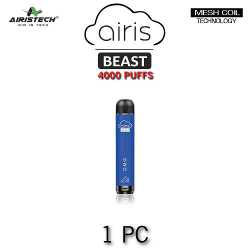 Tropical Storm Flavored Airis BEAST Disposable Vape Device - 4000K Puffs