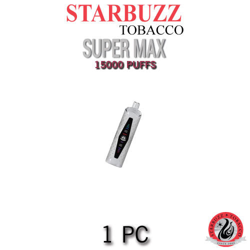 Starbuzz Super Max Disposable Vape Device | 15k Puffs - 1PC