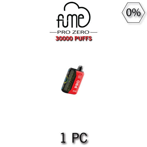Fume PRO ZERO 0% Disposable Vape Device | 30000 Puffs