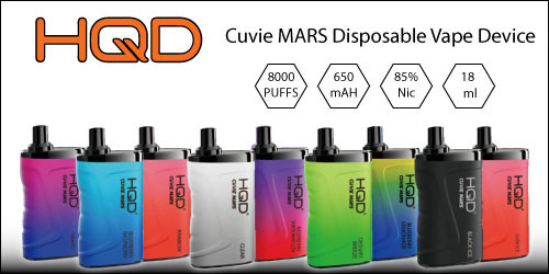 Discover the Ultimate Vaping Experience with the HQD Cuvie MARS Disposable Vape Device