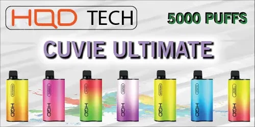 HQD Cuvie ULTIMATE Vape Details.