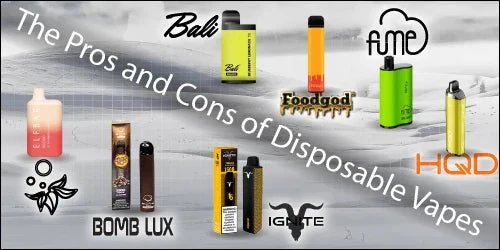 The Pros and Cons of Disposable Vapes
