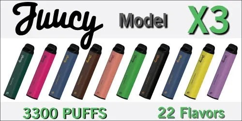 What is a Juucy Model X3 Disposable Vape?