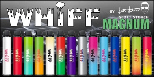 Best Whiff vape flavor are from Magnum with 3000 Puffs