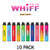 EVTPACK-10PK-Whiff Over Size Disposable Vape Device by Scott Storch | 2000 Puffs - 10 Pack Mix & Match