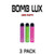 EVTPACK-6PK-Bomb LUX Disposable Vape | 2800 Puffs - 6 Pack Mix & Match
