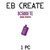 EVTPACK-1PC-EB Create BC5000 Thermal Edition Disposable Vape Device | 5000 Puffs - 1 Pack
