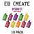 EVTPACK-10PK-EB Create BC5000 Thermal Edition Disposable Vape Device | 5000 Puffs - 10 Pack Mix & Match